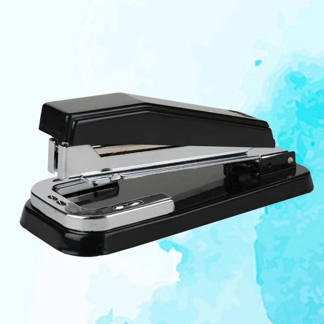 Desktop Stapler 360 Degree Rotation Classic Simple Stapler Stationery Supplies