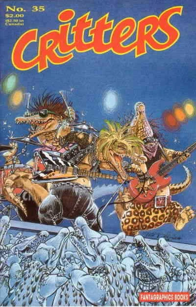 Critters #35 VF/NM; Fantagraphics | we combine shipping