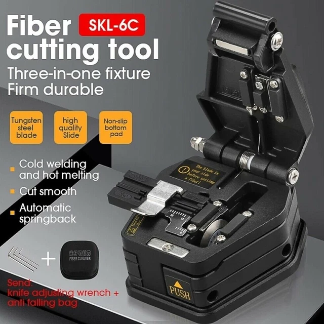 Per fibra singola o multimodale Fiber Cleaver Factory 230 grammi fibra FTTH