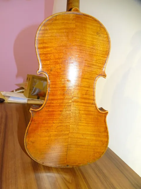 ATTIC FOUNDING VERY OLD 4/4 VIOLIN - FOR COMPLETE RENOVATION!!! (Nr. 398)