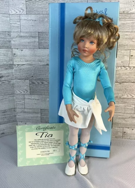 New HELEN KISH & CO 16” Ballerina Recital TIA Biracial Doll Limited Ed #267/750