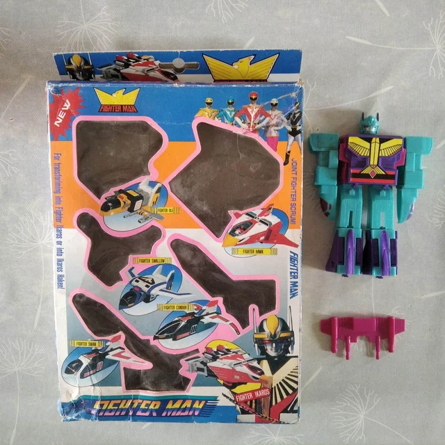 BANDAI POWER RANGERS Fiveman DX Star Five Star-in Box Megazord Chogokin