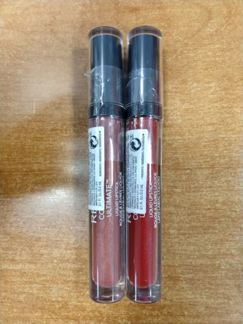 2 Pack: Revlon ColorStay Ultimate Liquid Lipstick, #060/#075 (BB242)