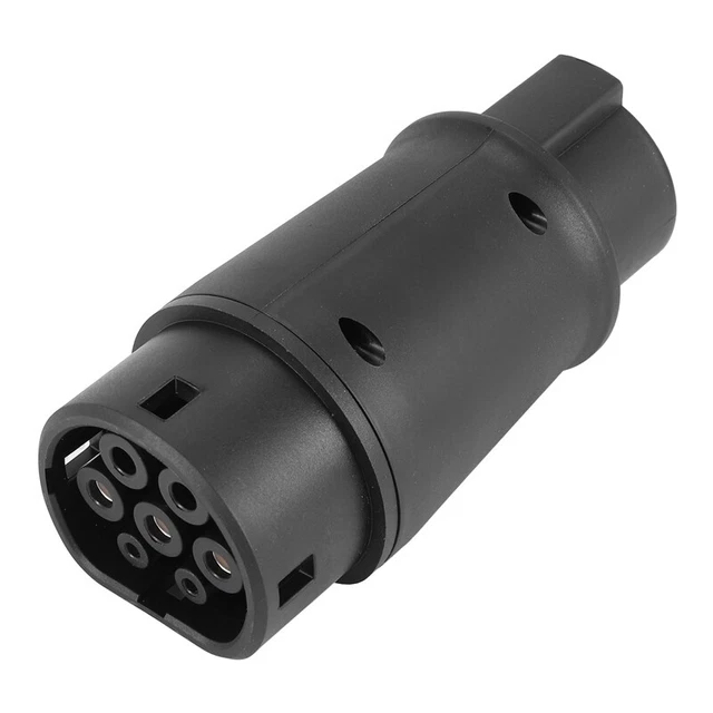 EVSE EV Adaptor 32A J1772 Type 1 to Type 2 Plug EV Adapter, Electric Cars VV9