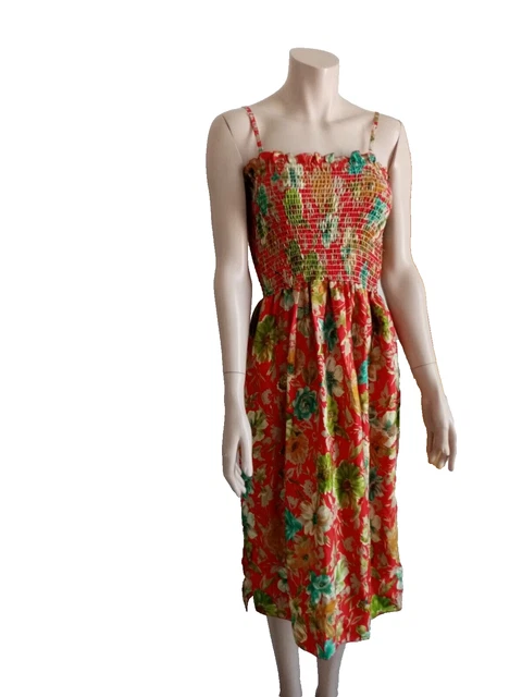 Robes longues florales à bretelles auto-nouées