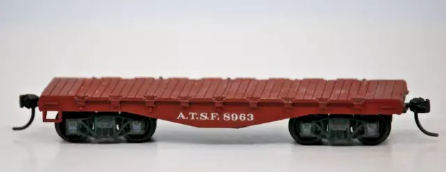 Acopladores Kadee de tren de cama plana escala 1:87 escala 1:87 ATSF #8963