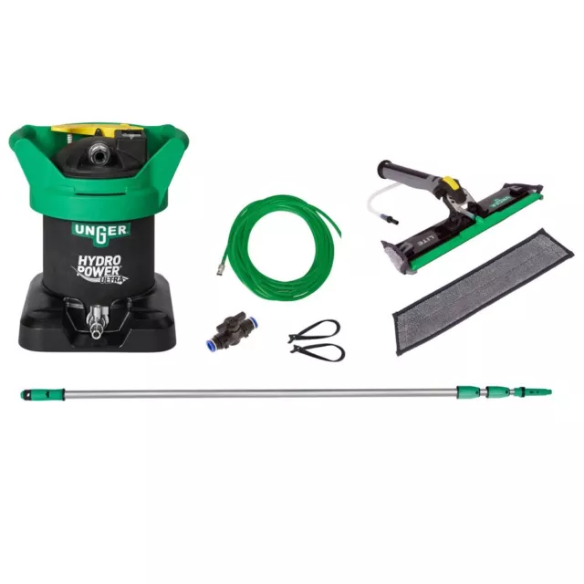 Unger DINK0 Hydro Power Ultra S Set Power Pad Reinigungsset Fensterreinigung