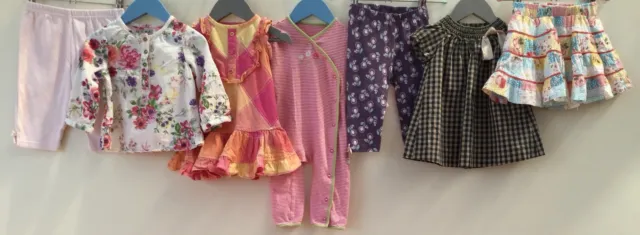 Baby Girls Bundle Clothes 6-9 Pinks