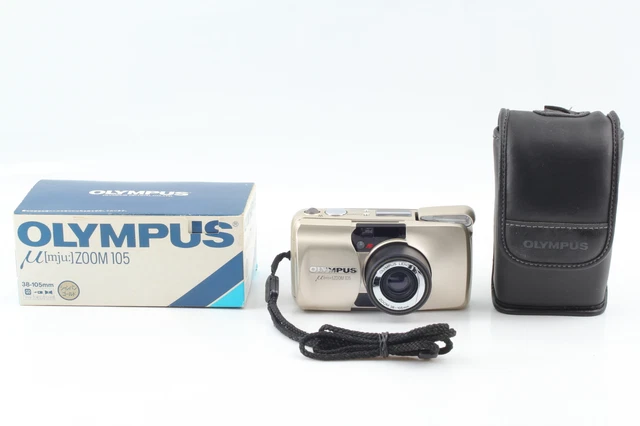 [Near MINT in Box] Olympus mju μ Zoom 105 Stylus Point & Shoot Camera from Japan