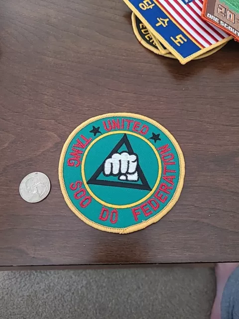 Nice United Tang Soo Do Federation Round Patch