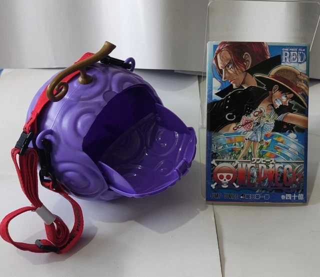 ONE PIECE FILM Red GumGum Fruit Popcorn Bucket + Special Booklet Movie