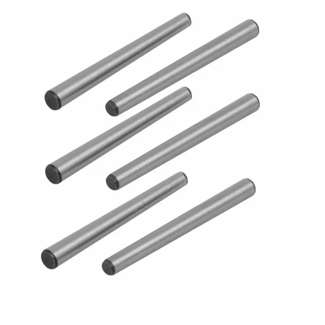 Acier carbone GB117 60mm Long 5mm Dia goupille conique 6pcs