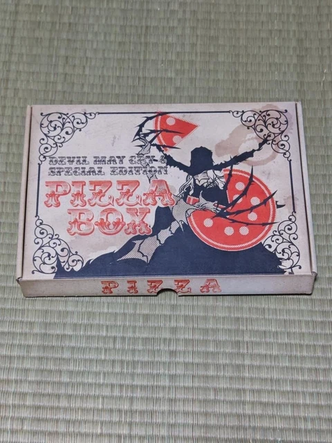 DEVIL MAY CRY 4 Special Edition PIZZA BOX No Game