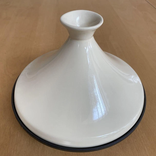 STAUB tagine pot ivory 18 STAUB tagine pot ivory 18