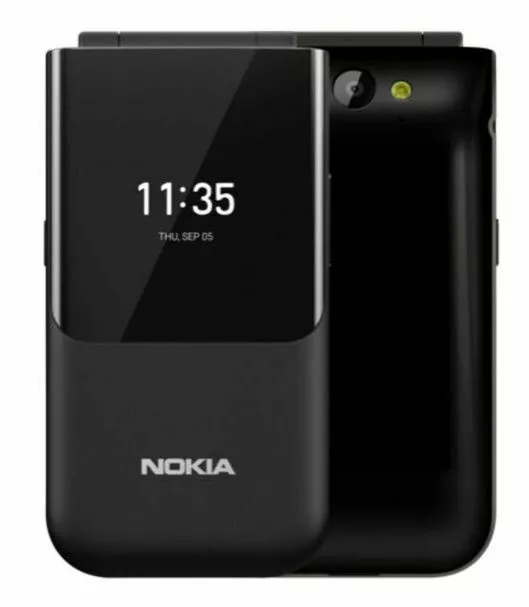 Nokia 2720 Flip 2G TA-1170 DS NEU Klapphandy 7,1cm 2,8" Dual-SIM KaiOS black