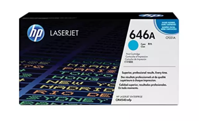 HP 646A CF031A, Cartuccia Toner Originale HP da 12500 Pagine, Compatibile con la