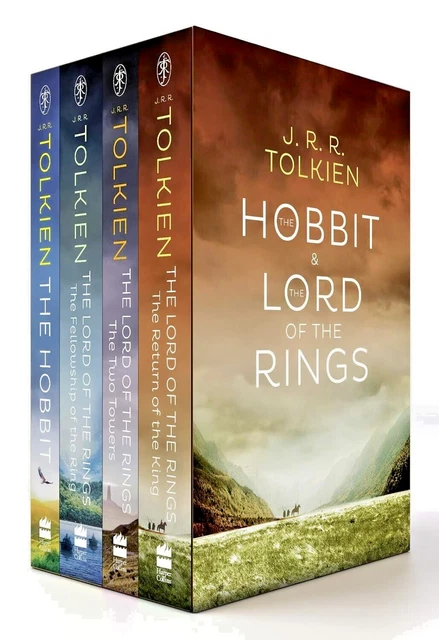Brit. Fantasy Autor Herr Der Ringe DER HOBBIT UND der Herr der Ringe Boxset: Der klassische Fantasy