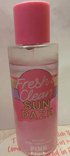 Victoria's Secret PINK Fresh & Clean Sun Daze Body Mist 8.4 oz