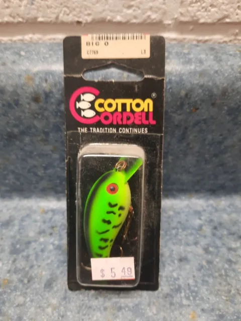 COTTON CORDELL BIG O Square-Lip Crankbait 3-Piece Variety Pack Bass Fishing  Lure $15.78 - PicClick