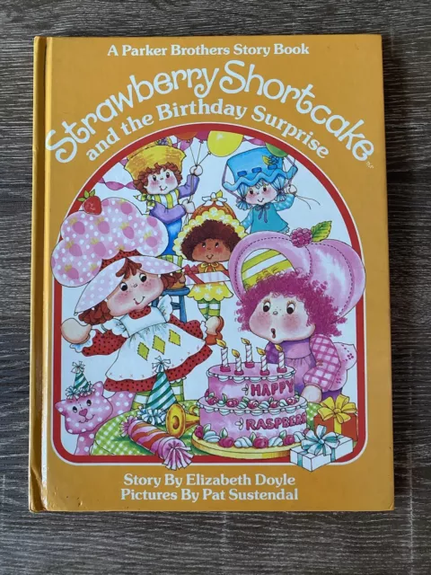 Strawberry Shortcake and the Birthday Surprise 1983 Vintage Picture Book