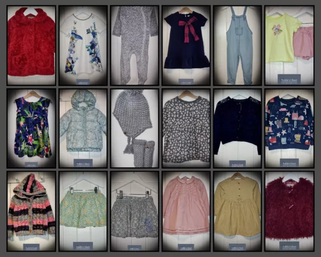 #100 Huge Bundle Of Girls Clothes Age 18-24 Months All From Next