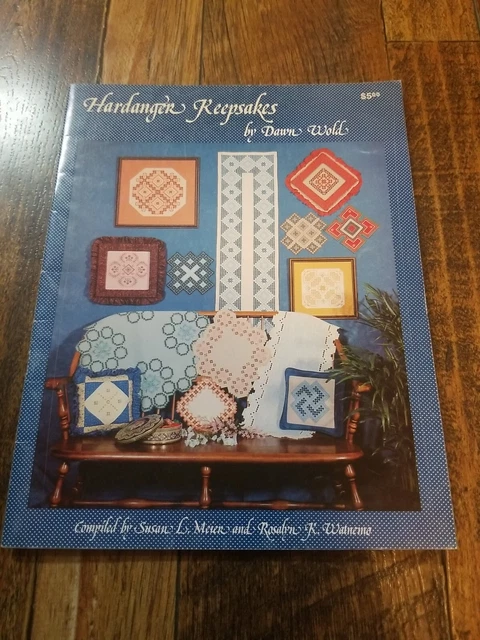 De colección Hardanger Bordado Keepsakes 32 páginas libro de patrones #8345B