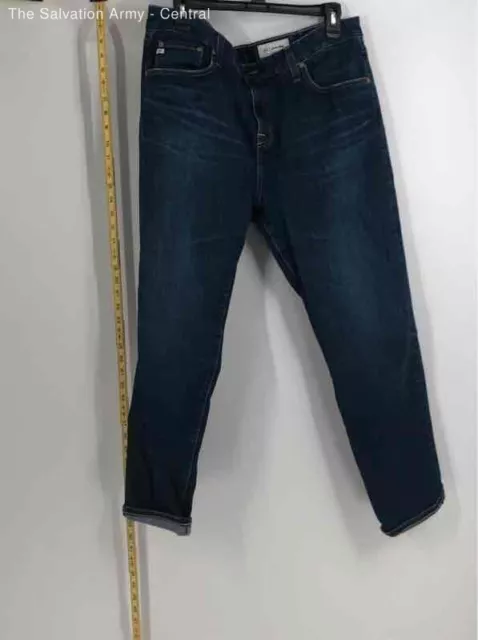 AG Adriano Goldschmied Womens Blue Slouchy Slim Ex-Boyfriend Jeans Size 32R