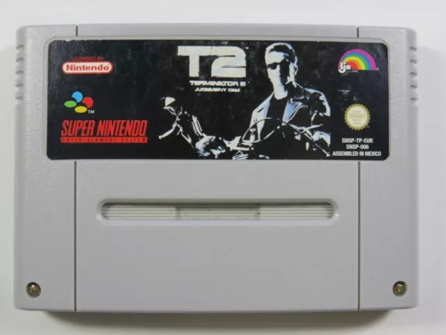 T2 Terminator 2 Judgment Day Super Nintendo (Snes) Pal-Eur (Cartridge Only - Goo