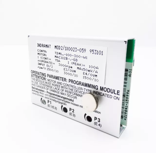 Indramat MOD2/1X0023-059 MOD2/1X0023059 953101 Modulo di programmazione - inutilizzato-