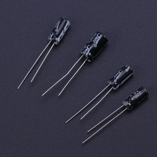 200 Kit d'assortiment de condensateurs condensateur électrolytique