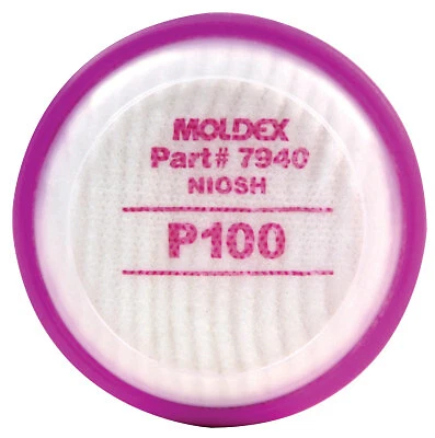 7000 & 9000 Series Filter Disks, Oil and Non-Oil Particulates, P100 Moldex 7940