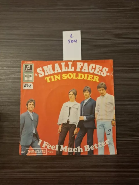 Small Faces – Tin Soldier / I Feel Much Better - Vinyl - Single 7 Original Cover