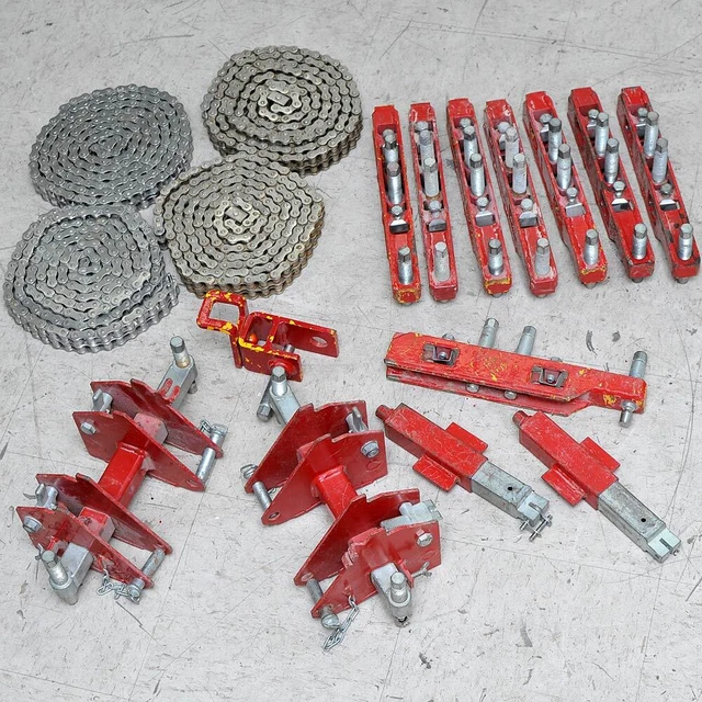 Double JackScrew Chain Pipe Alignment Reforming Clamp 6-36" Pipe Diameter