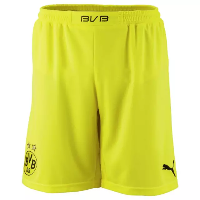 PUMA Herren BVB Borussia Dortmund Home Replica Shorts Hose Größenwahl NEU