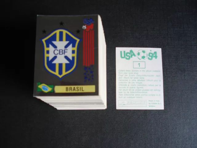 *** Panini World Cup 94 Stickers ( 1994 ) Green Backs ***