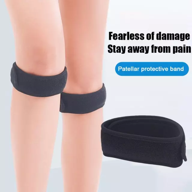 Kneepads Patella Brace Adjustable Strap EVA Knee Support Sports Pad ∮ T0F8