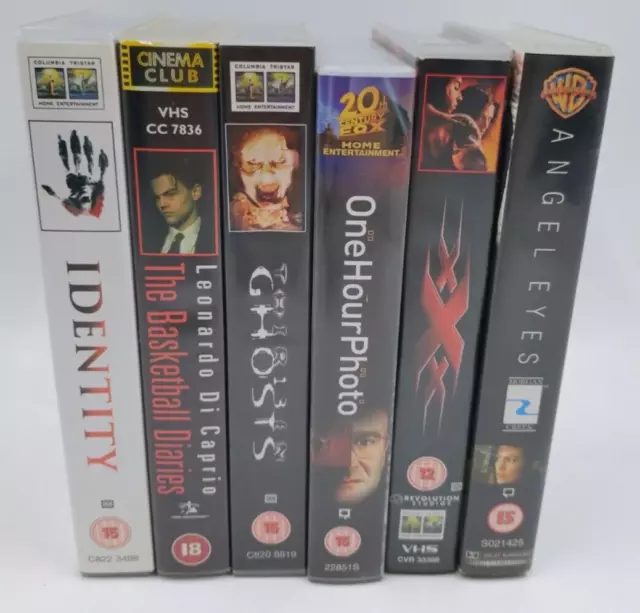 VHS VIDEO TAPES Horror Bundle x 6 Thirteen Ghosts, XXX, Angel Eyes,  Identity Â£4.99 - PicClick UK