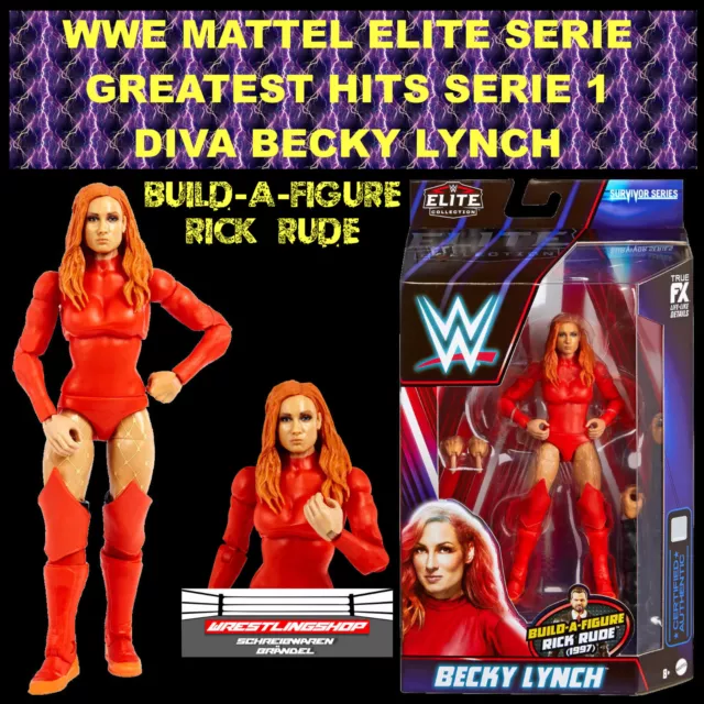 Wwe Mattel Elite Survivor Serie 2022 Diva Becky Lynch Wrestling Figur Raw Basic