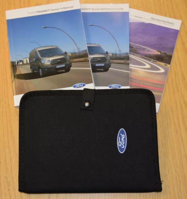 FORD TRANSIT 2013-2020 OWNERS MANUAL HANDBOOK NAVI SYNC AUDIO SERVICE Book PACK