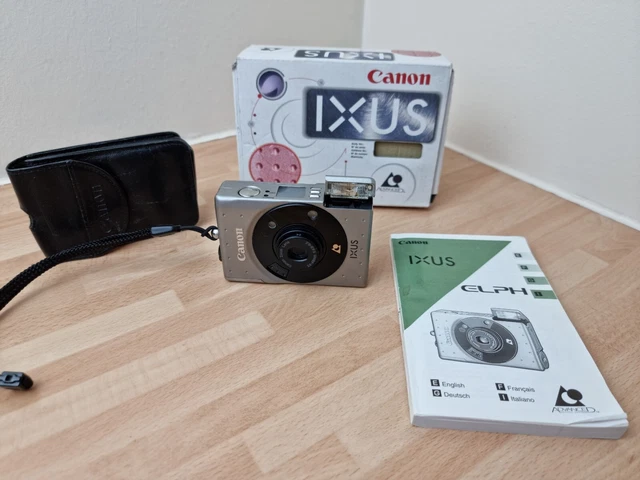 CANON IXUS ELPH 35mm AFS FILM CAMERA - NEED BATTERY
