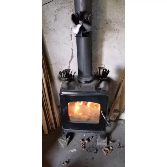 Ventilateur axial pour cassette de cheminée, insérable, haute température,  de pales métalliques, silencieux et universel. 120 x 120 x 38 mm. :  : Bricolage
