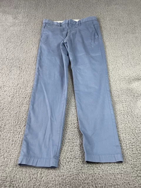 Banana Republic Pants Mens 33x30 Chino Tapered Fit Tailored Performance Blue