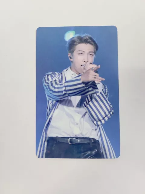 BTS RM Official Photocard Love Yourself Seoul World Tour Concert DVD Genuine