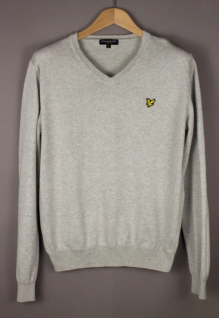 Lyle & Scott Uomo Vintage Casual Maglione Taglia L