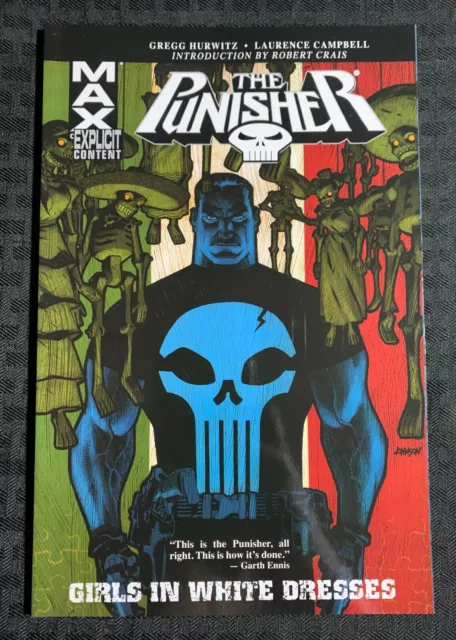 2014 PUNISHER Girls in White Dresses SC TPB VF/NM 9.0 2nd Marvel Max Comics