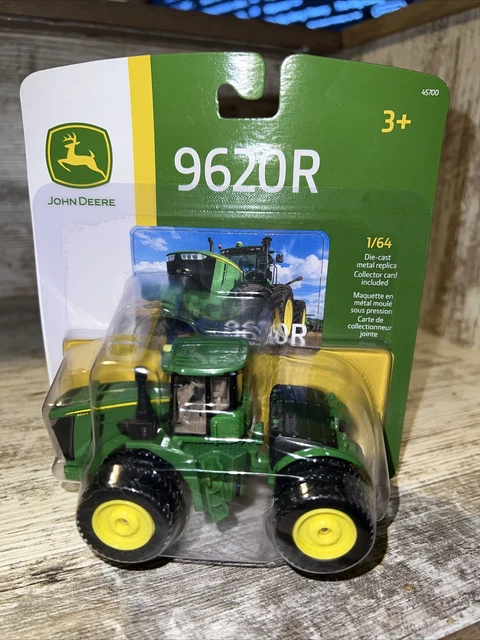 1/64th Scale John Deere 9620R 4wd Tractor With Triples Die-cast Ertl