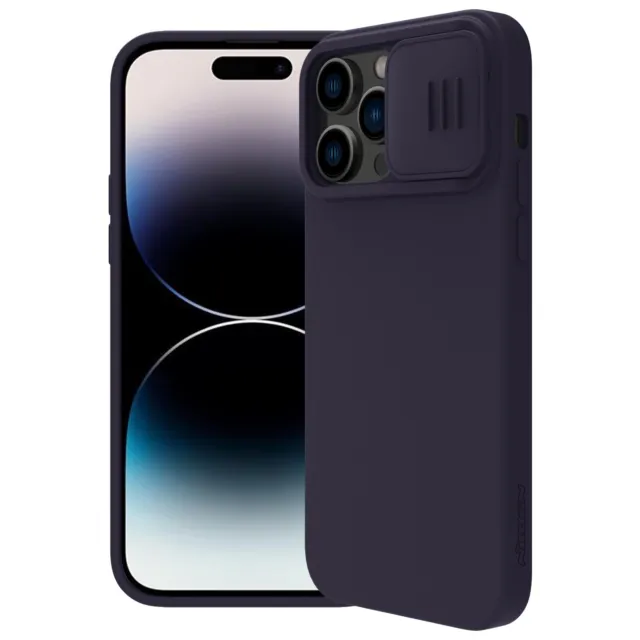 Nillkin CamShield Liquid Silicone MagSafe Case iPhone 14 Pro Max - Dark Purple