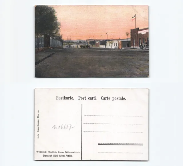 (n16657)   Ansichtskarte Windhuk Deutschsüdwestafrika, ungebraucht, Verlag