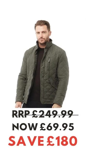 Feraud mens quilted jacket hot sale