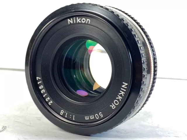[Optique près De Mint ] Nikon Ai-S Nikkor 50mm F/1.8 Ais Pancake Prime Objectif